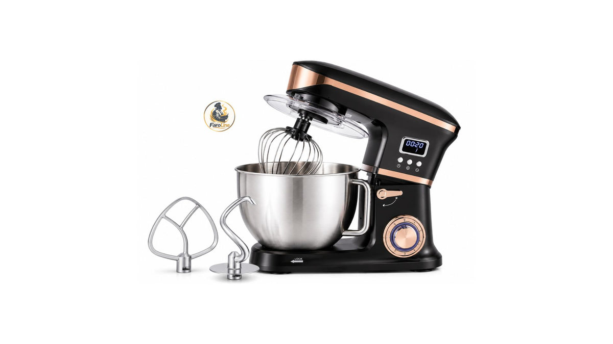 Batidora Amasadora Profesional Eisenbach 8 Litros 2000W – Bol de Acero Inoxidable, Multifunción y Diseño Premium