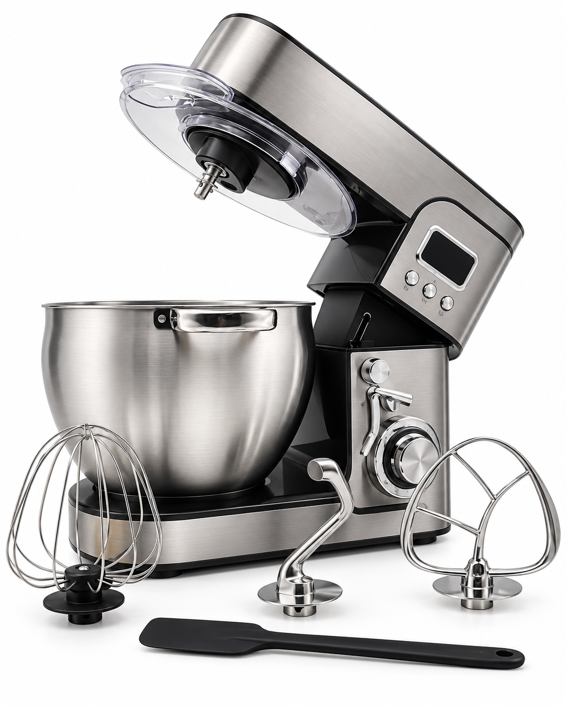 Amasadora Batidora Profesional 2800W – 12 Litros | Robot de Cocina Multifunción con Accesorios