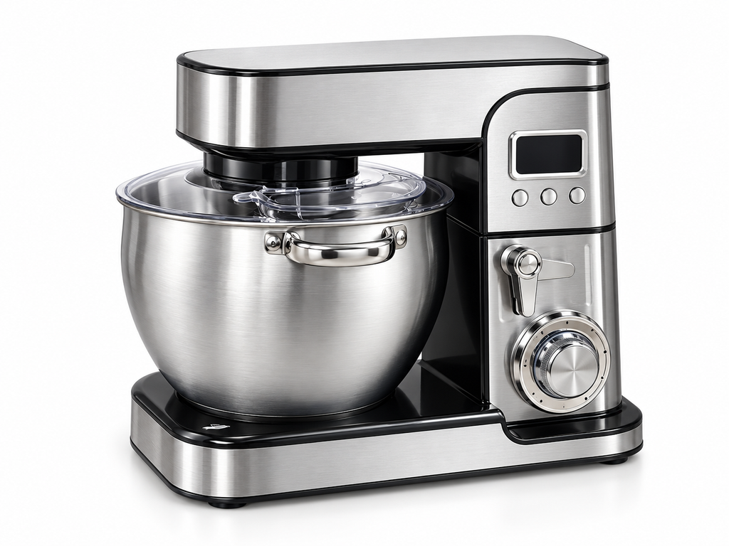 Batidora Amasadora Planetaria Profesional 2000W – 9 Litros | Acero Inoxidable con Pantalla Digital