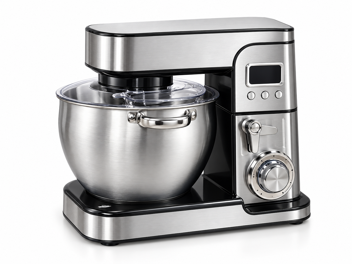 Batidora Amasadora Planetaria Profesional 2000W – 9 Litros | Acero Inoxidable con Pantalla Digital